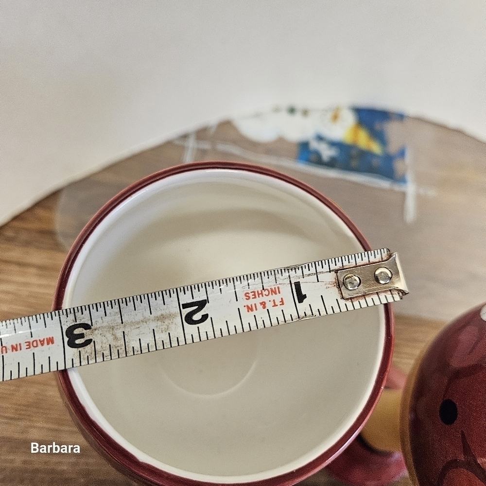 2 Living Art Handpainted Pottery Goblets - Picture 8 of 8